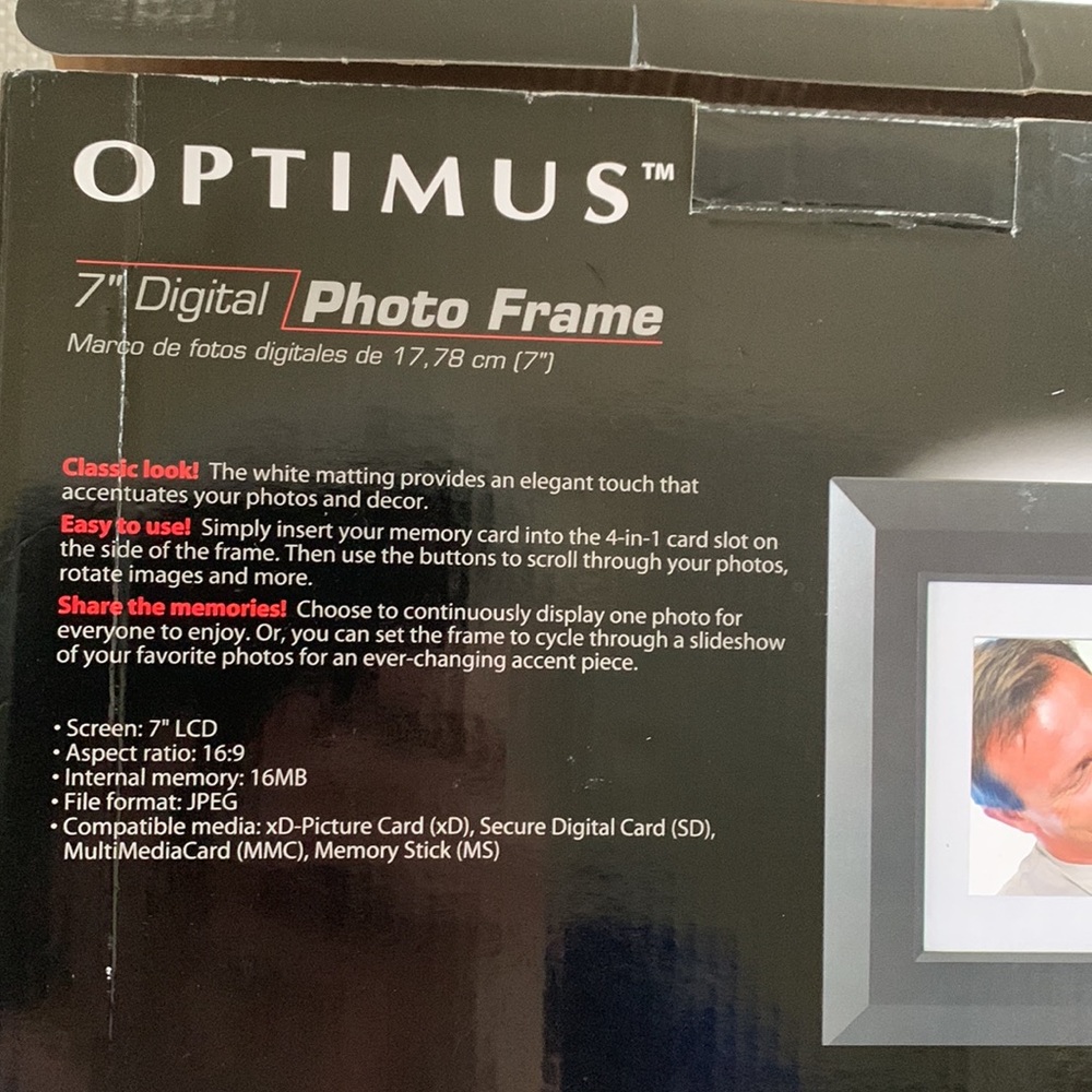 Optimus Digital Photo Frame - Picture 3 of 5